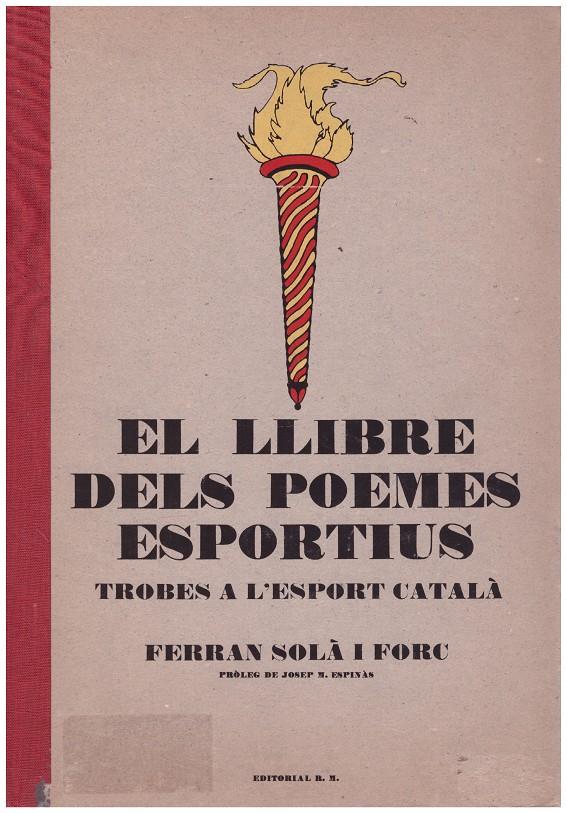EL LLIBRE DELS POEMES ESPORTIUS | 9999900194807 | SOLÀ I FORC, FERRAN | Llibres de Companyia - Libros de segunda mano Barcelona