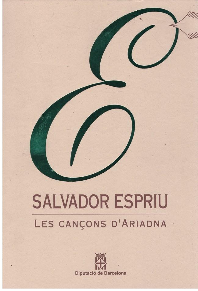 LES CANÇONS D'ARIADNA | 9999900194609 | Espriu, Salvador | Llibres de Companyia - Libros de segunda mano Barcelona