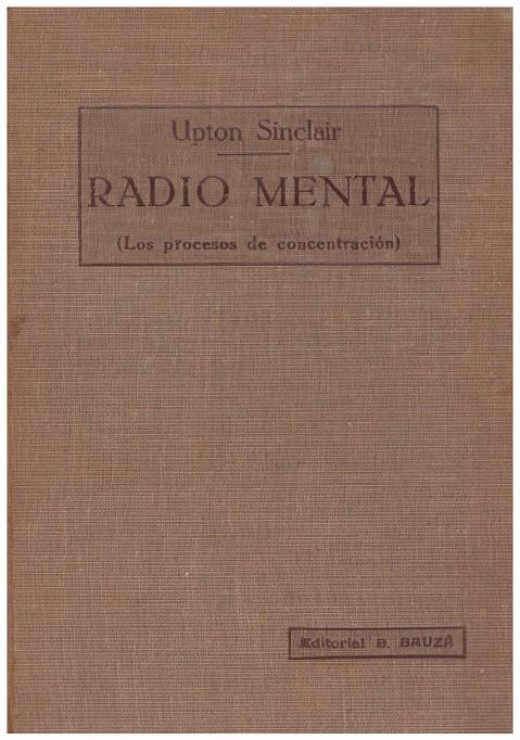RADIO MENTAL | 9999900097146 | Sinclair, Upton. | Llibres de Companyia - Libros de segunda mano Barcelona