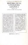 HISTORIA DE LA LITERATURA ESPAÑOLA | 9999900230055 | Brenan, Gerald | Llibres de Companyia - Libros de segunda mano Barcelona