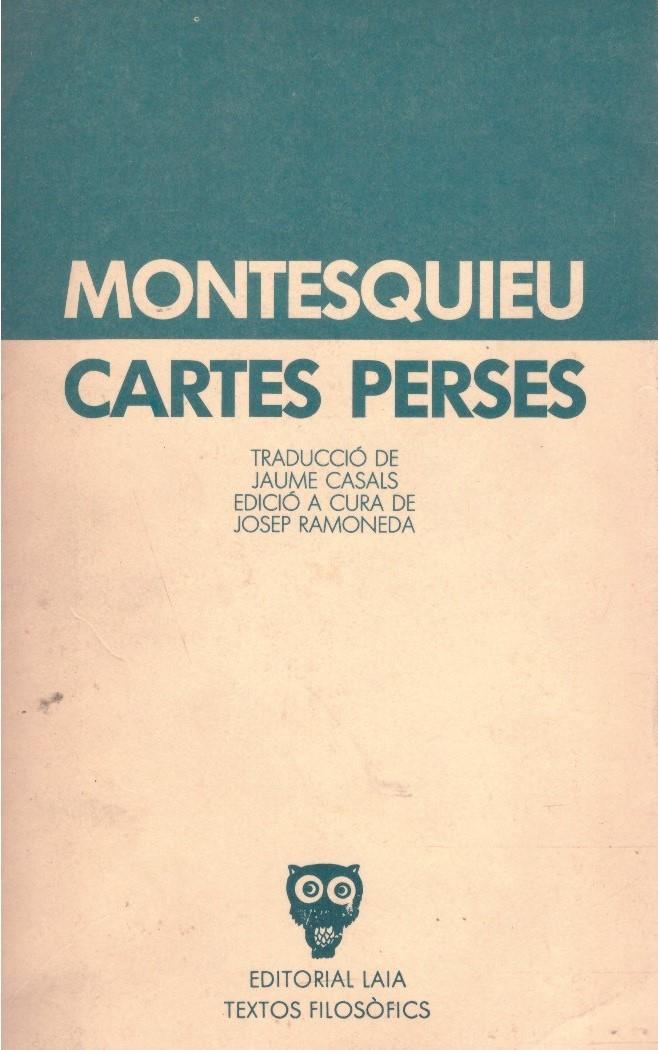 CARTES PERSES | 9999900223460 | Mmontesquieu | Llibres de Companyia - Libros de segunda mano Barcelona