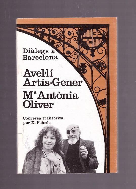 AVEL-LÍ  ARTÍS-GENER / Mª ANTÒNIA OLIVER | 9999900164305 | FEBRÉS, XAVIER | Llibres de Companyia - Libros de segunda mano Barcelona