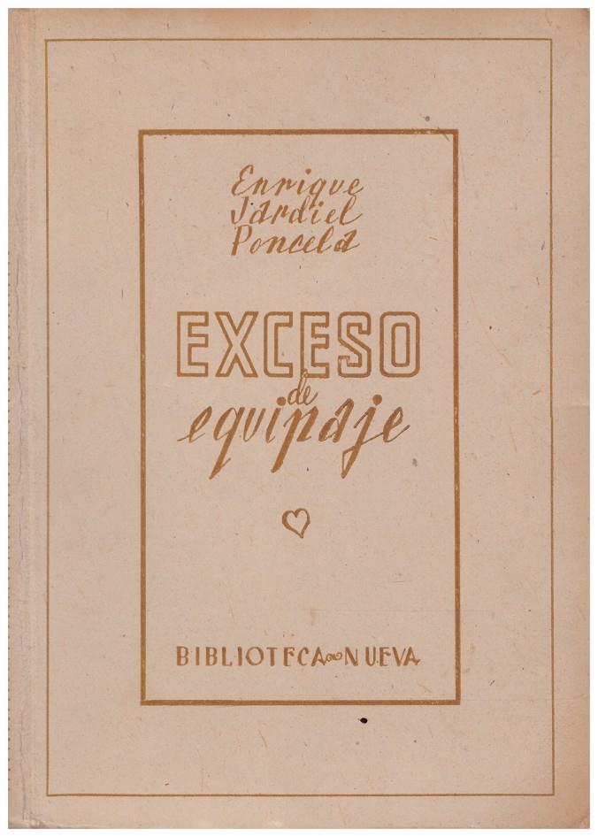 EXCESO DE EQUIPAJE | 9999900041613 | Jardiel Poncela, Enrique | Llibres de Companyia - Libros de segunda mano Barcelona