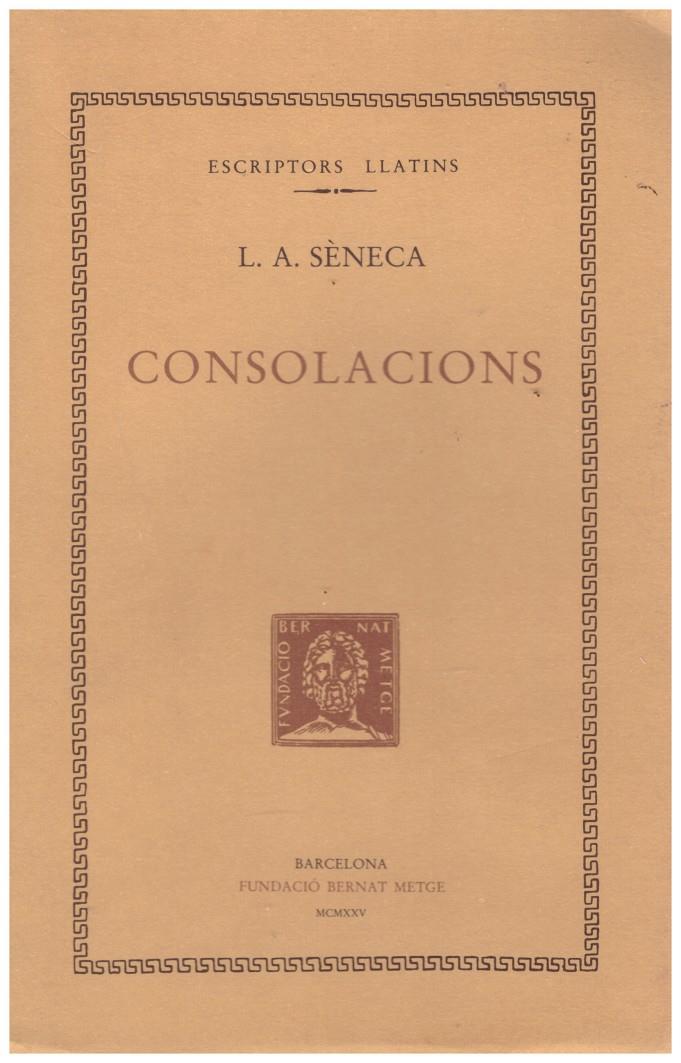 CONSOLACIONS | 9999900016895 | Séneca, LA | Llibres de Companyia - Libros de segunda mano Barcelona