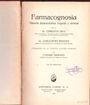 FARMACOGNOSIA | 9999900227758 | Gilg, Dr. Ernesto y Brandt, Dr. Guillermo | Llibres de Companyia - Libros de segunda mano Barcelona