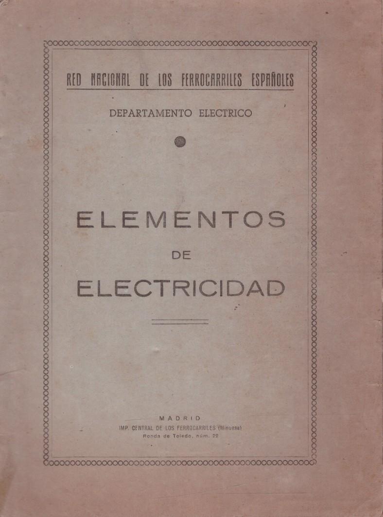 ELEMENTOS DE ELECTRICIDAD | 9999900219494 | Llibres de Companyia - Libros de segunda mano Barcelona