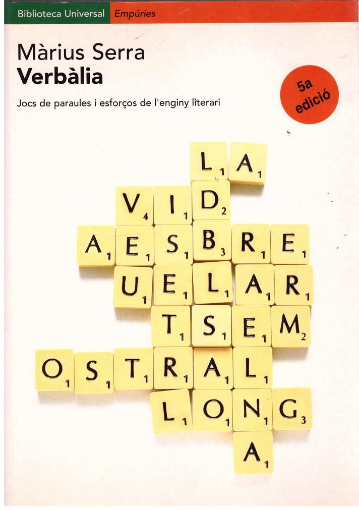 VERBÀLIA | 9999900176506 | Serra, Màrius | Llibres de Companyia - Libros de segunda mano Barcelona