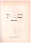 PROSTITUCIÓN Y SOCIEDAD | 9999900136173 | Canas, J Mª | Llibres de Companyia - Libros de segunda mano Barcelona