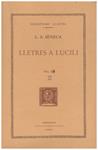 LLETRES A LUCILI (vol. II) | 9999900005059 | Sèneca, L A | Llibres de Companyia - Libros de segunda mano Barcelona
