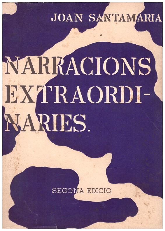 NARRACIONS EXTRAORDINARIES | 9999900030075 | Santamaría, Joan | Llibres de Companyia - Libros de segunda mano Barcelona