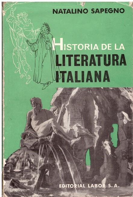 HISTORIA DE LA LITERATURA ITALIANA | 9999900035469 | Sapegno, Natalino. | Llibres de Companyia - Libros de segunda mano Barcelona