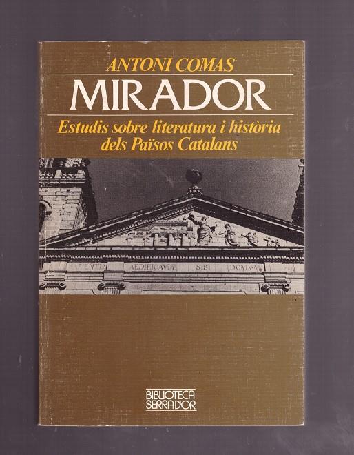 MIRADOR | 9999900171235 | COMAS, ANTONI | Llibres de Companyia - Libros de segunda mano Barcelona