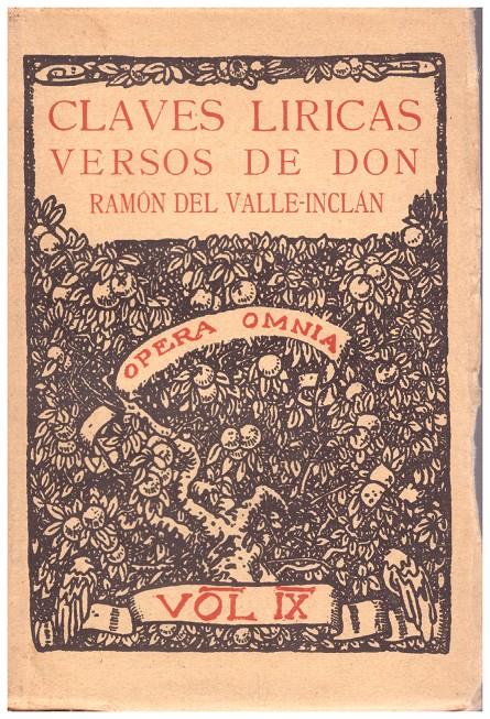 CLAVES LÍRICAS  | 9999900199635 | Valle-Inclán, Ramón del | Llibres de Companyia - Libros de segunda mano Barcelona