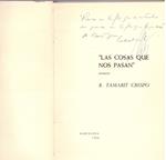 EL CERCO DE CATIBIA. Poemas 1968 | 9999900100938 | Tamarit Crespo, Rafael. | Llibres de Companyia - Libros de segunda mano Barcelona