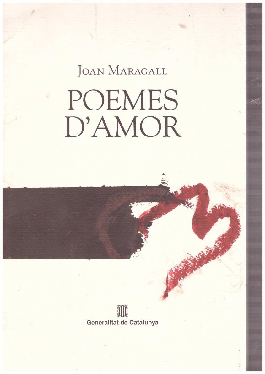 POEMES D'AMOR | 9999900198317 | Maragall, Joan | Llibres de Companyia - Libros de segunda mano Barcelona
