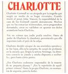 CHARLOTTE | 9999900149968 | Lofts, Norah | Llibres de Companyia - Libros de segunda mano Barcelona