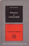 PERSONA Y COMUNIDAD | 9999900231274 | Rozitchner, León | Llibres de Companyia - Libros de segunda mano Barcelona