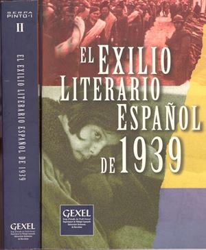 EL EXILIO LITERARIO ESPAÑOL DE 1939 (2 vol.) | 9999900068375 | Varios autores | Llibres de Companyia - Libros de segunda mano Barcelona