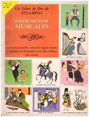 INSTRUMENTOS MUSICALES - UN LIBRO DE ORO DE ESTAMPAS. ÁLBUM COMPLETO | 9999900189896 | Bunche, Jane | Llibres de Companyia - Libros de segunda mano Barcelona