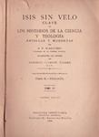 ISIS SIN VELO IV | 9999900233674 | Blavatsky, HP | Llibres de Companyia - Libros de segunda mano Barcelona