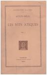 LES NITS ÀTIQUES. Vol. I-II | 9999900013153 | Gelli, Aulus | Llibres de Companyia - Libros de segunda mano Barcelona