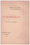 MONTSERRAT SILUETAS TARRAGONICAS | 9999900223842 | De Bofarull, De Querol Ferran | Llibres de Companyia - Libros de segunda mano Barcelona