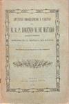 APUNTES BIOGRAFICOS Y CARTAS | 9999900240030 | LORENZO M. DE MARATÓ, MRP  | Llibres de Companyia - Libros de segunda mano Barcelona