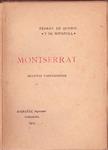 MONTSERRAT | 9999900030396 | Querol y de Bofarull, Ferrán de | Llibres de Companyia - Libros de segunda mano Barcelona