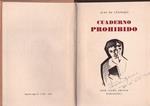 CUADERNO PROHIBIDO | 9999900092967 | Céspedes, Alba de | Libros antiguos y de segunda mano con historia