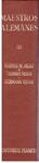 MAESTROS ALEMANES III | 9999900199031 | Rilke, Maria Rainer / Mann, Thomas / Hesse, Hermann | Llibres de Companyia - Libros de segunda mano Barcelona