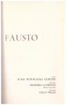 FAUSTO | 9999900101362 | Goethe, JW | Llibres de Companyia - Libros de segunda mano Barcelona