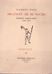 ARCANGEL DE MI NOCHE | 9999900230079 | Gaos, Vicente | Llibres de Companyia - Libros de segunda mano Barcelona