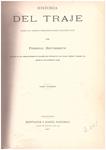HISTORIA DEL TRAJE 2 TOMOS | 9999900198522 | Hottenroth, Federico | Llibres de Companyia - Libros de segunda mano Barcelona