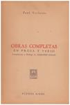 OBRAS COMPLETAS | 9999900211467 | Verlaine, Paul | Llibres de Companyia - Libros de segunda mano Barcelona