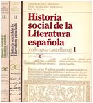 HISTORIA SOCIAL DE LA LITERATURA ESPAÑOLA 3 TOMOS | 9999900222098 | Aguinaga, Blanco Carlos / Puertolas, Rodriguez Julio / Zavala, M. Iris | Llibres de Companyia - Libros de segunda mano Barcelona