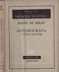 AUTOBIOGRAFIA | 9999900230901 | de Biran, Maine | Llibres de Companyia - Libros de segunda mano Barcelona