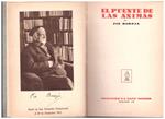 EL PUENTE DE LAS ÁNIMAS | 9999900118018 | Baroja, Pío | Llibres de Companyia - Libros de segunda mano Barcelona