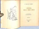 POEMA DELS TRES REIS | 9999900224825 | Fages de Climent, Carles | Libros antiguos y de segunda mano con historia