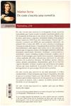 DE COM S'ESCRIU UNA NOVEL-LA | 9999900225587 | Serra, Màrius | Llibres de Companyia - Libros de segunda mano Barcelona
