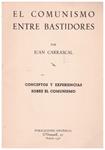 EL COMUNISMO ENTRE BASTIDORES. Conceptos y experiencias sobre el comunismo | 9999900070903 | Carrascal, Juan | Llibres de Companyia - Libros de segunda mano Barcelona