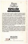 CARTA A LOS COMUNISTAS | 9999900077117 | Debary, Régis | Llibres de Companyia - Libros de segunda mano Barcelona