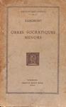 OBRES SOCRÀTIQUES MENORS | 9999900003277 | Xenofont | Llibres de Companyia - Libros de segunda mano Barcelona