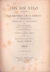 ISIS SIN VELO III | 9999900233681 | Blavatsky, HP | Llibres de Companyia - Libros de segunda mano Barcelona