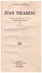 JUAN TOCABENS. Historia novelesca de su vida y principales hazañas | 9999900039986 | A. R. H | Llibres de Companyia - Libros de segunda mano Barcelona