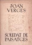 SOLEDAT DE PAISATGES | 9999900231632 | Vergés, Joan | Llibres de Companyia - Libros de segunda mano Barcelona