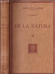 DE LA NATURA | 9999900227192 | Lucreci | Llibres de Companyia - Libros de segunda mano Barcelona