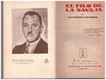 EL FILO DE LA NAVAJA | 9999900079425 | Somerset Maugham, William | Llibres de Companyia - Libros de segunda mano Barcelona