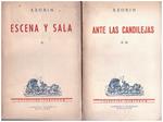 ESCENA Y SALA. ANTE LAS CANDILEJAS | 9999900084146 | Azorin. (Seudonimo J. Martinez Ruiz) | Llibres de Companyia - Libros de segunda mano Barcelona