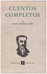 CUENTOS COMPLETOS Y OTRAS NARRACIONES | 9999900226058 | Najera, Gutierrez Manuel | Llibres de Companyia - Libros de segunda mano Barcelona