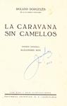 LA CARAVANA SIN CAMELLOS | 9999900204766 | Dorgeles, Roland | Llibres de Companyia - Libros de segunda mano Barcelona